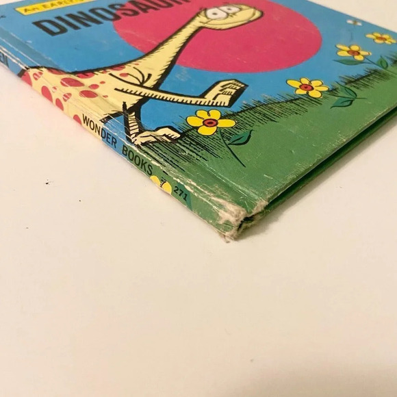 Vintage 1965 Dinosaur Ben An Early Start Preschool Reader Annie DeCaprio Book - Picture 5 of 16